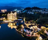 将奥地利童话小镇，种进岭南山水里